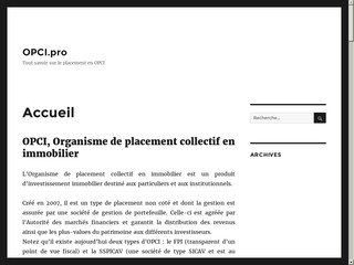 Détails : L'OPCI, le cousin des SCPI